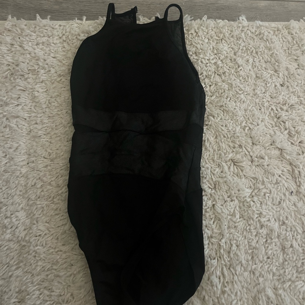 Black Bloch dance leotard